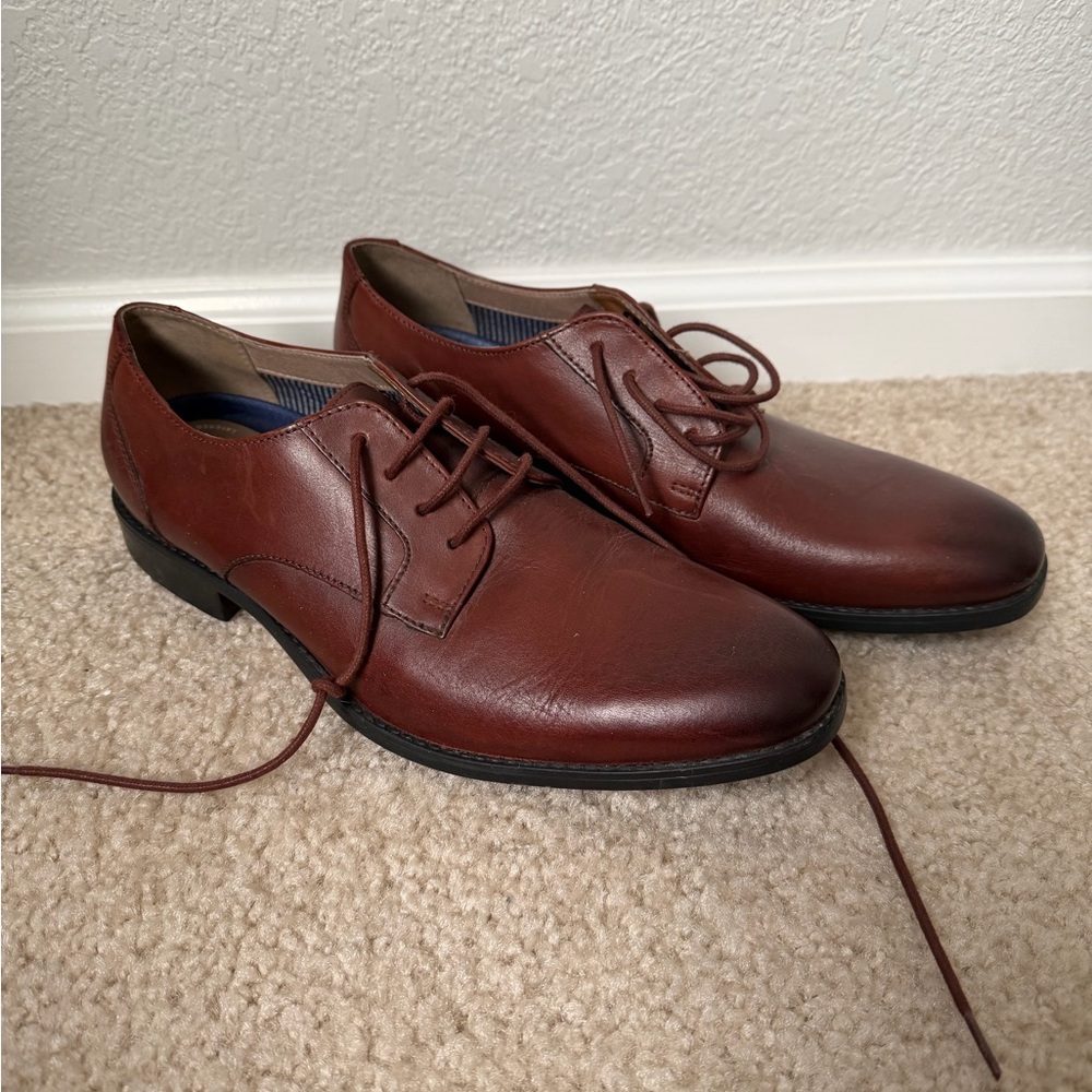 Bostonian Rich Brown Leather Oxfords